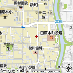 奈良県磯城郡田原本町253周辺の地図