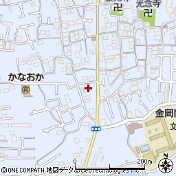 ファミリーマート堺金岡店周辺の地図