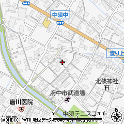 広島県府中市中須町1015周辺の地図