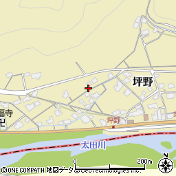 広島県山県郡安芸太田町坪野691周辺の地図