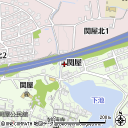 奈良県香芝市上中1301-11周辺の地図