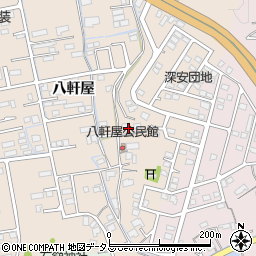 広島県福山市加茂町八軒屋150周辺の地図