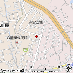 広島県福山市加茂町八軒屋337周辺の地図