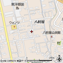 広島県福山市加茂町八軒屋103周辺の地図