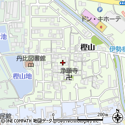 大阪府羽曳野市樫山220周辺の地図