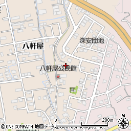 広島県福山市加茂町八軒屋151周辺の地図