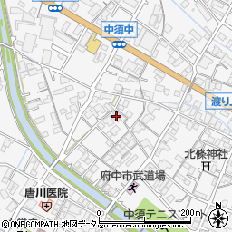 広島県府中市中須町1014周辺の地図