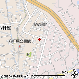 広島県福山市加茂町八軒屋336周辺の地図