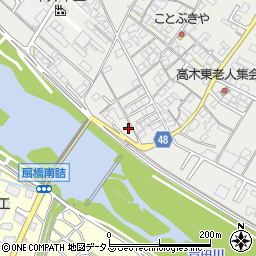 広島県府中市高木町1250周辺の地図
