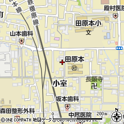奈良県磯城郡田原本町392周辺の地図