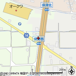 ファミリーマート田原本十六面店周辺の地図