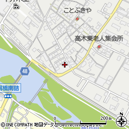 広島県府中市高木町1248周辺の地図