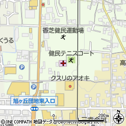 奈良県香芝市上中273-1周辺の地図