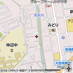 広島県福山市神辺町湯野1309-9周辺の地図