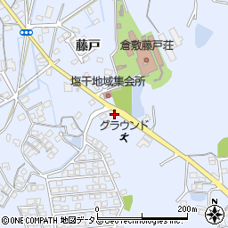 岡山県倉敷市藤戸町藤戸1351周辺の地図