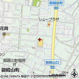 車検のウッドベル　花岡店周辺の地図