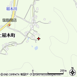 岡山県井原市上稲木町454周辺の地図
