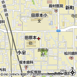 奈良県磯城郡田原本町382-3周辺の地図