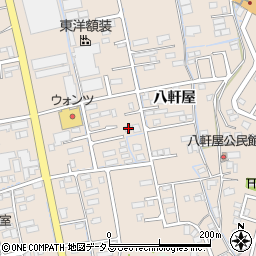 広島県福山市加茂町八軒屋91周辺の地図