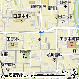 奈良県磯城郡田原本町365-8周辺の地図