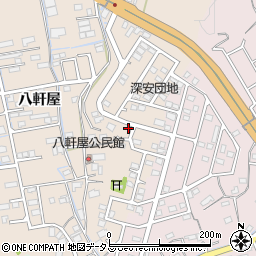 広島県福山市加茂町八軒屋329周辺の地図
