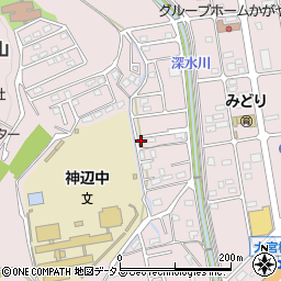 広島県福山市神辺町湯野1309-15周辺の地図