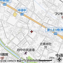 広島県府中市中須町981周辺の地図