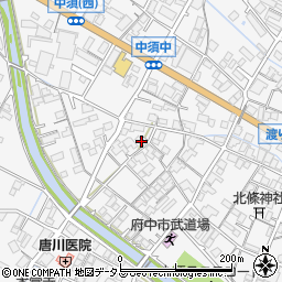 広島県府中市中須町1018周辺の地図