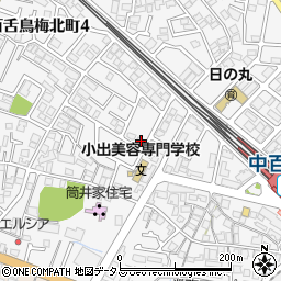 大阪府堺市北区中百舌鳥町4丁27-2周辺の地図