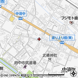 広島県府中市中須町978周辺の地図