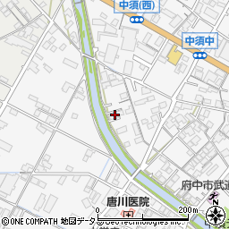 広島県府中市中須町1047周辺の地図