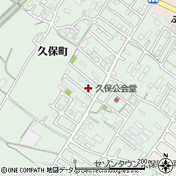 読売新聞　松阪南部専売所周辺の地図