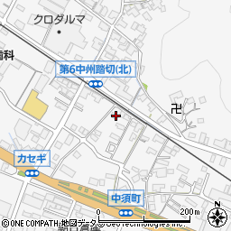 広島県府中市中須町409周辺の地図