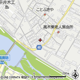 広島県府中市高木町1246-3周辺の地図