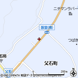 広島県府中市父石町321周辺の地図