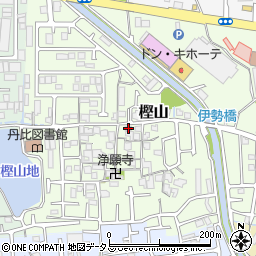 大阪府羽曳野市樫山245周辺の地図
