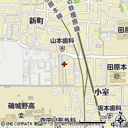 奈良県磯城郡田原本町406周辺の地図