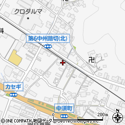 広島県府中市中須町408周辺の地図
