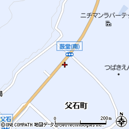 桑田理容院周辺の地図