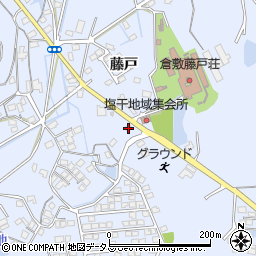 岡山県倉敷市藤戸町藤戸1376周辺の地図