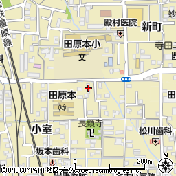 奈良県磯城郡田原本町379-3周辺の地図