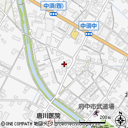 広島県府中市中須町1034周辺の地図