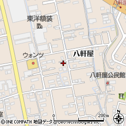 広島県福山市加茂町八軒屋92周辺の地図