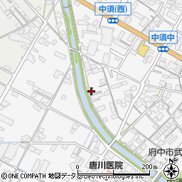 広島県府中市中須町1046周辺の地図