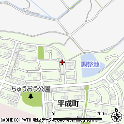 三重県松阪市平成町59-15周辺の地図