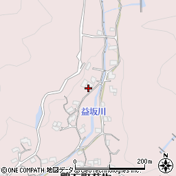 岡山県浅口市鴨方町益坂594周辺の地図
