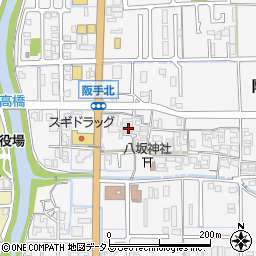 奈良県磯城郡田原本町阪手297周辺の地図