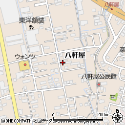 広島県福山市加茂町八軒屋88周辺の地図