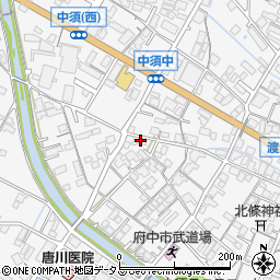 広島県府中市中須町1019周辺の地図