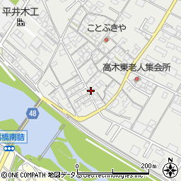 広島県府中市高木町1246-2周辺の地図
